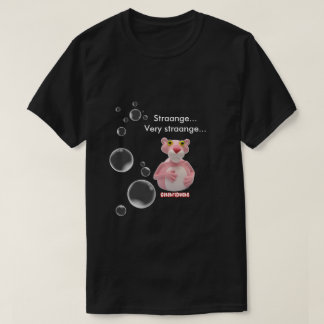 T-shirt Pièce en t en caoutchouc de canard de parodie rose