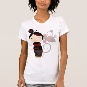 T-shirt Pièce en t gothique de Kokeshi