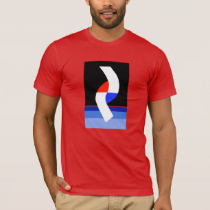 T-shirt Pièce en t graphique abstraite