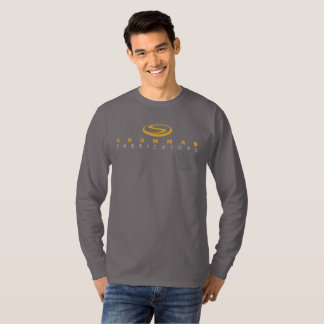 T-shirt Pièce en t grise de douille de ShowFab longue