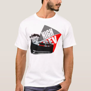 T-shirt Pièce en t GTR de logo d'heure