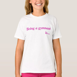 T-shirt Pièce en t gymnastique inspirée de filles