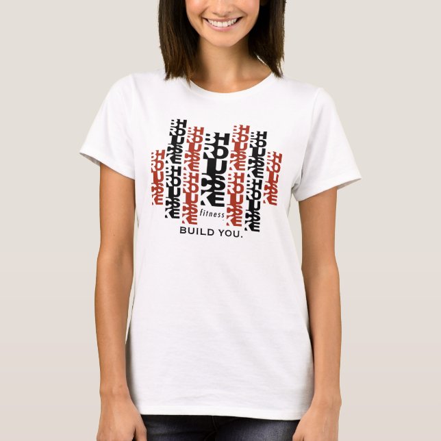 T-shirt Pièce en t | Hanes ComfortSoft® de forme physique (Devant)