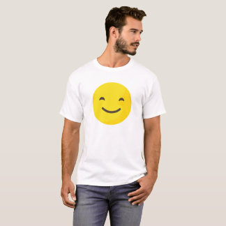 T-shirt Pièce en t heureuse d'Emoji pour les hommes