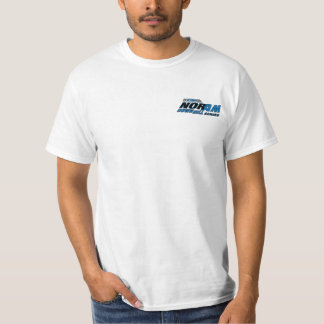 T-shirt Pièce en t inclinée de série de NorAm
