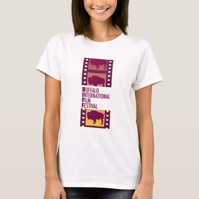 T-shirt Pièce en t internationale de logo de Fesival de (Devant)