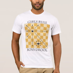 T-shirt Pièce en t légère - filles règle, bave de gar