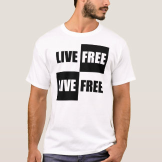 T-shirt Pièce en t libre vivante