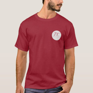 T-shirt Pièce en t marron de parité