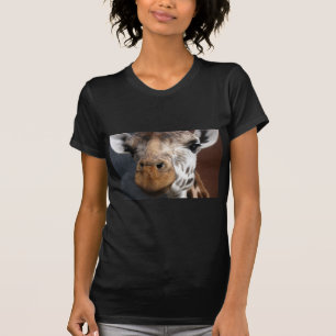 T-shirt Pièce en t mignonne de girafe