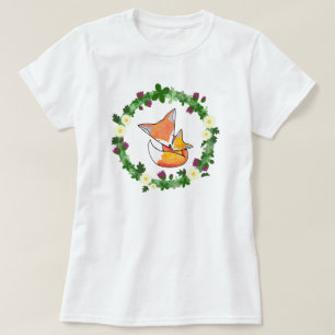 T-shirt Pièce en t mignonne de graphique de Fox de bébé de