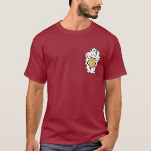T-shirt Pièce en t mince d'obscurité de Chiply