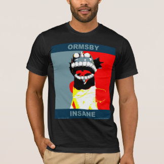 T-shirt Pièce en t noire de campagne d'Ormsby
