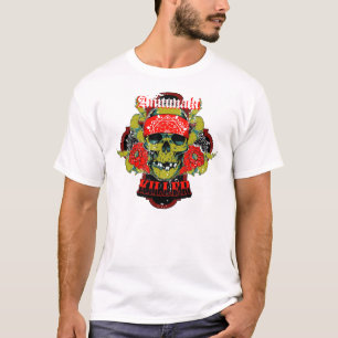 T-shirt Pièce en t noire de la meilleure qualité faite sur