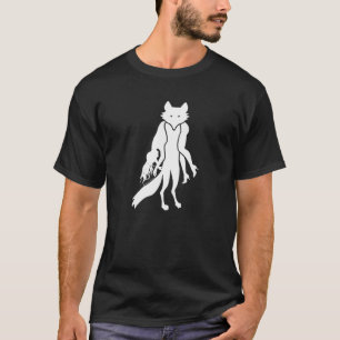 T-shirt PIÈCE EN T NOIRE de S d'HOMMES de RENARD de