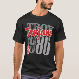 T-shirt Pièce en t noire de Trojan de troy