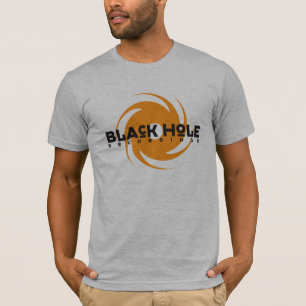 T-shirt Pièce en t orange de logo d'enregistrements de