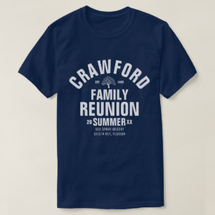 T-shirt Pièce en t personnalisée de la Réunion de famille