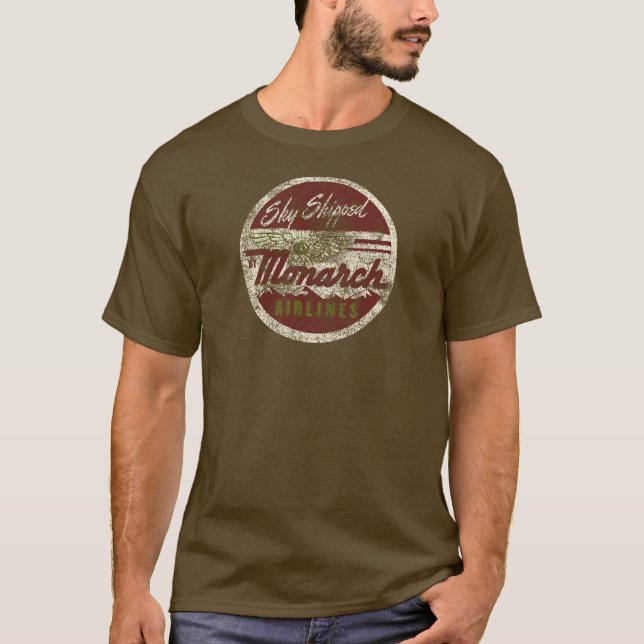 T-shirt Pièce en t portée de regard embarquée "par ciel" (Devant)