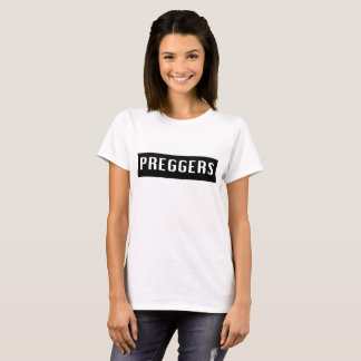 T-shirt Pièce en t preggers de maternité de slogan