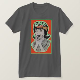 T-shirt Pièce en t rouge de GOP WTF d'OMG