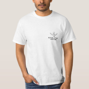 T-SHIRT PIÈCE EN T ROYALE D'ENTREPRISE DE L'ÉTOILE V4