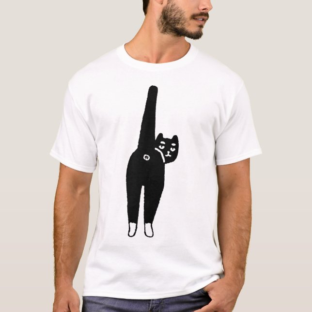 T-shirt Pièce en t sauvage B indépendant de Kitty dessinée (Devant)