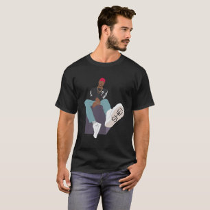 T-shirt Pièce en t simple faite