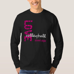 T-shirt Pièce en t unisexe du style LS de rue de