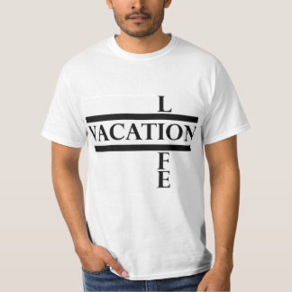 T-shirt Pièce en t verticale de la vie