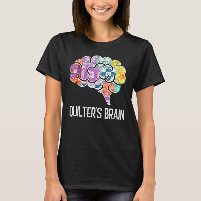 T-shirt Piecemaker Esprit Broderie Science Patchwork Quilt (Devant)