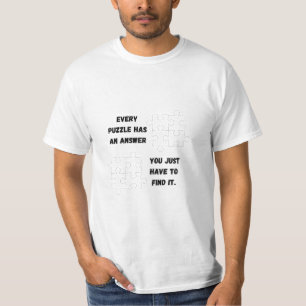 T-shirt Pièces de puzzle