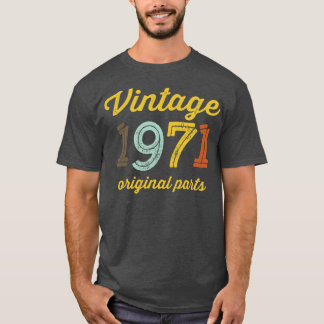 T-shirt Pièces d'origine vintage 1971