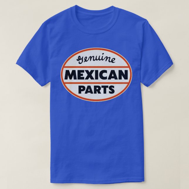 T-shirt Pièces mexicaines authentiques 1 (Design devant)