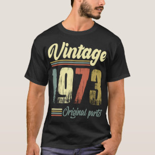 T-shirt Pièces originales Vintage 1973 Vintage 1973