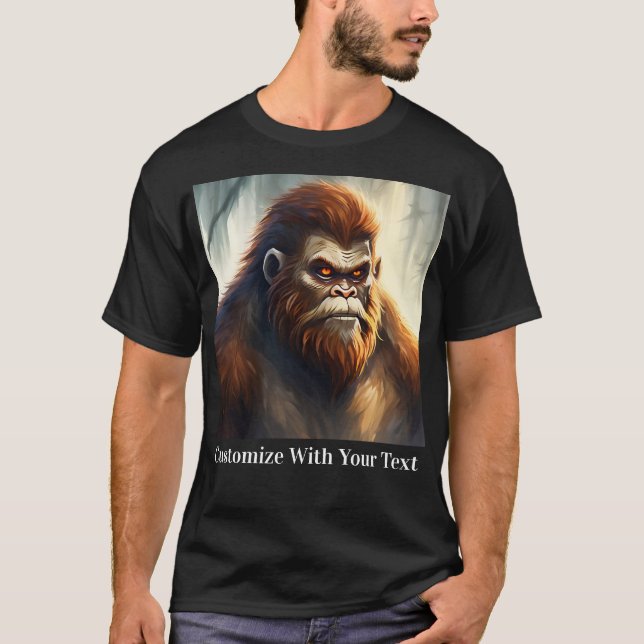 T-shirt Pied avec yeux rouges (Devant)