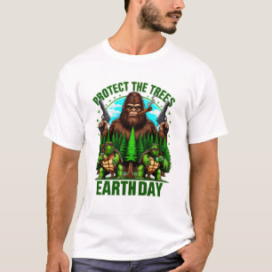 T-shirt Pied d'Amérique et deux tortues : Rencontres armée