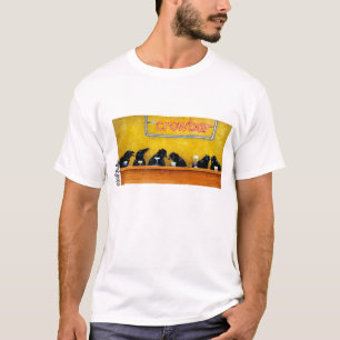 T-shirt Pied-de-biche