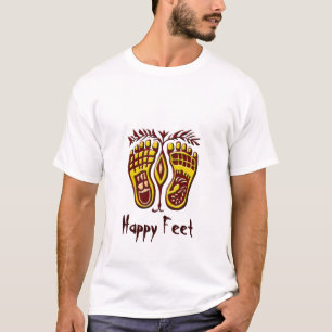 T-shirt Pieds heureux