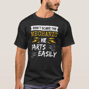 T-shirt Pieds mécaniques Facilement Drôle Voiture Auto Far