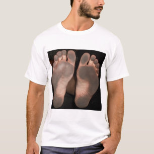 T-SHIRT PIEDS SABLES