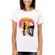 Pier Fishing Girl