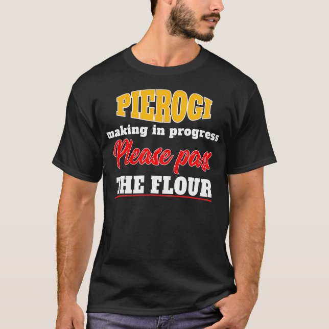 T-shirt Pierogi Inspiré Pierogi Maker Pierogi connexes Pie (Devant)
