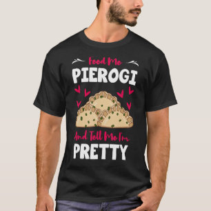 T-shirt Pierogi Plongées remplies Cuisine polonaise Dites-