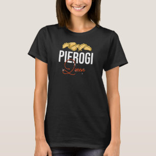 T-shirt Pierogi Queen Recettes polonaises Dough Maker Polo