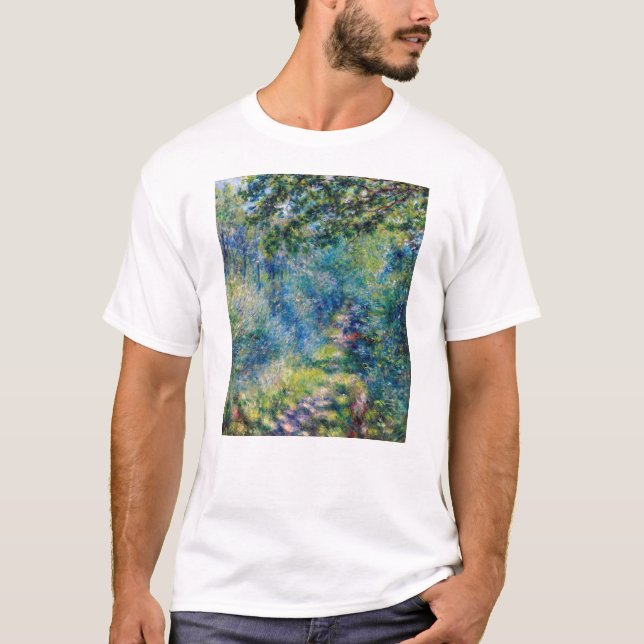 T-shirt Pierre-Auguste Renoir - Chemin dans la Forêt (Devant)