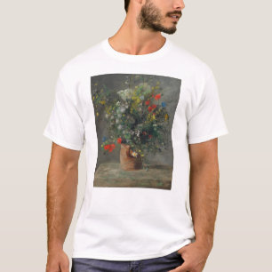 T-shirt Pierre-Auguste Renoir - Fleurs dans un Vase 1866
