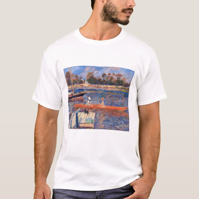 T-shirt Pierre-Auguste Renoir - La Seine à Argenteuil (Devant)