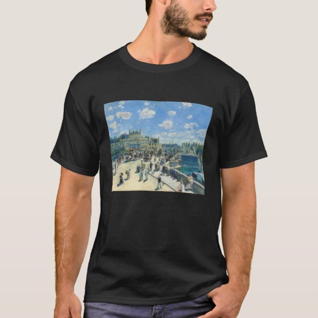 T-shirt Pierre-Auguste Renoir - Paris, Pont-Neuf (Devant)