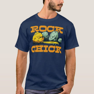 T-shirt Pierre Chick PetrologieGéologie Conception Geek